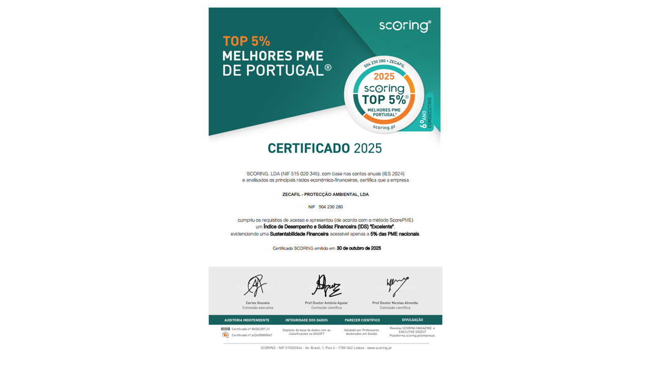 TOP 5% MELHORES PME DE PORTUGAL