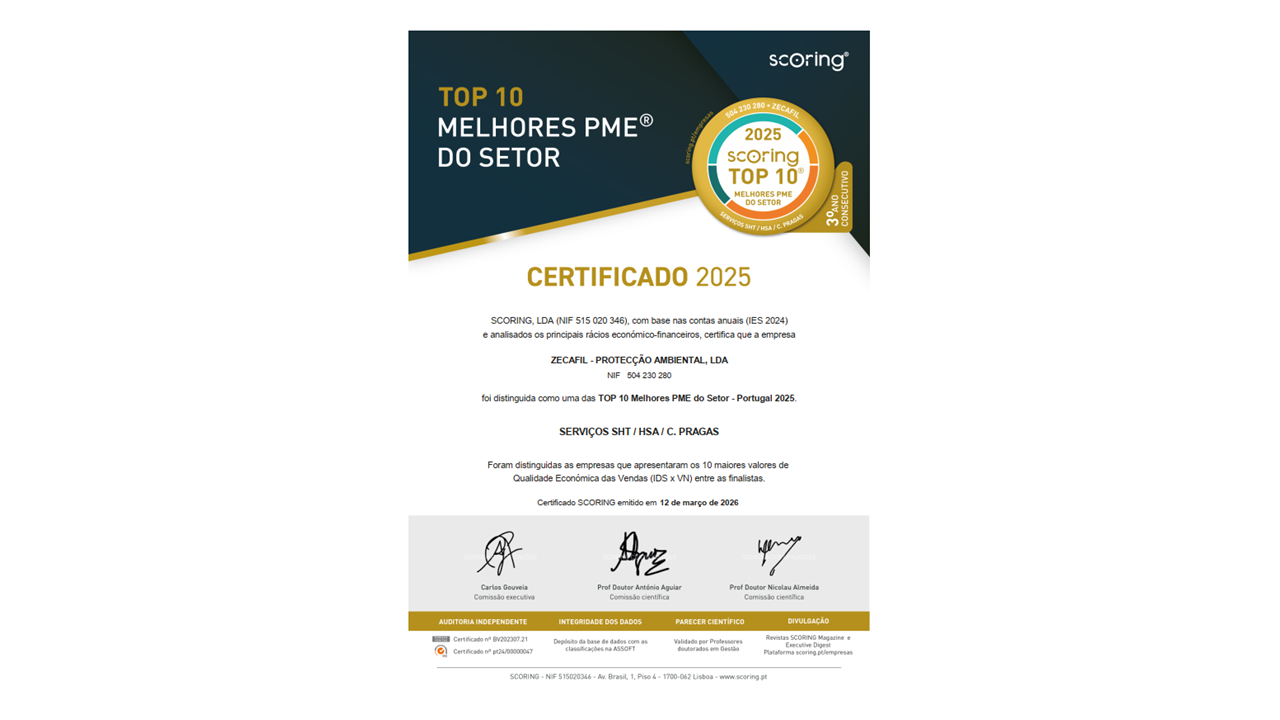 TOP 10 MELHORES PME DO SECTOR